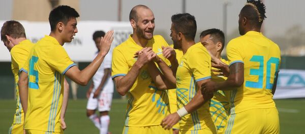 Матч Астана - Спартак Матч Астана - Спартак - Sputnik Казахстан