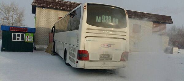 В районе села Кенжеколь спасли автобус с родителями солдат-срочников - Sputnik Казахстан