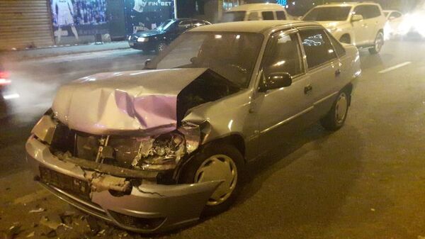 ДТП произошло на проспекте Райымбека в Алматы ДТП произошло на проспекте Райымбека в Алматы - Sputnik Казахстан