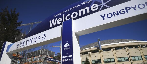 Олимпийская деревня в Пхёнчхане Олимпийская деревня в Пхёнчхане - Sputnik Казахстан