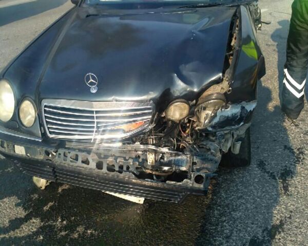 Массовое ДТП на пересечении ул. Аль-Фараби-Сейфуллина Массовое ДТП на пересечении ул. Аль-Фараби-Сейфуллина - Sputnik Казахстан