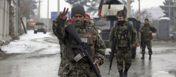 Кабулдағы әскери академияға шабуыл. Арнайы операция кадрлары - Sputnik Қазақстан