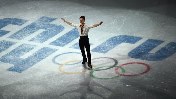 Денис Тен на XXII зимних Олимпийских играх в Сочи, архивное фото - Sputnik Казахстан