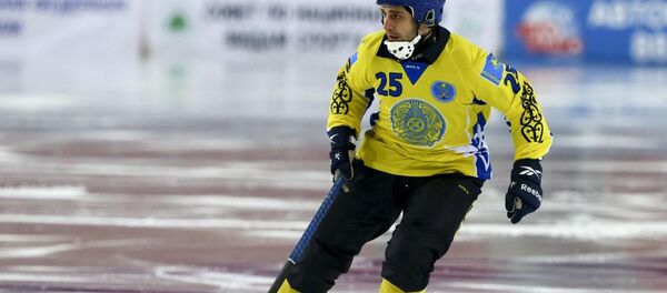 Казахстанская сборная по хоккею с мячом - Sputnik Казахстан