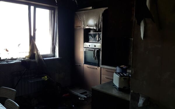 Квартира сгорела в ЖК Мир в Ауэзовском районе - Sputnik Казахстан