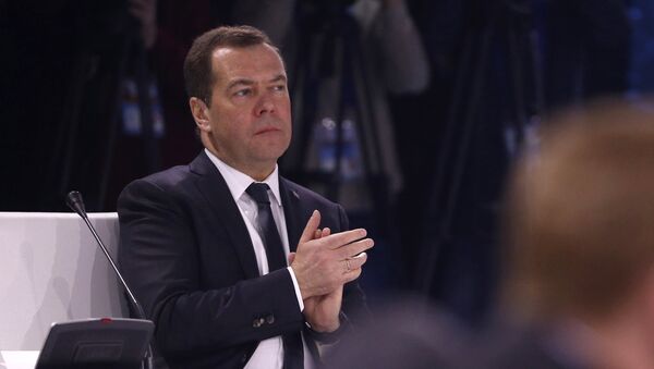 Председатель правительства РФ Дмитрий Медведев - Sputnik Казахстан