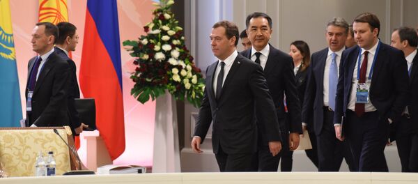 Заседание Евразийского межправительственного совета Заседание Евразийского межправительственного совета - Sputnik Казахстан