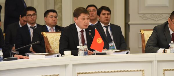 Қырғызстанның премьер-министрі Сапар Исаков - Sputnik Қазақстан