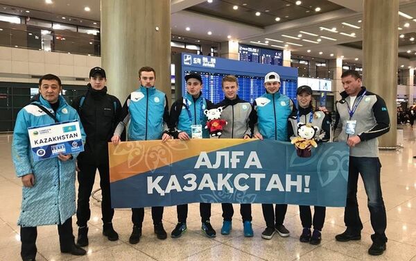 Спортсмены олимпийской сборной Казахстана - Sputnik Казахстан
