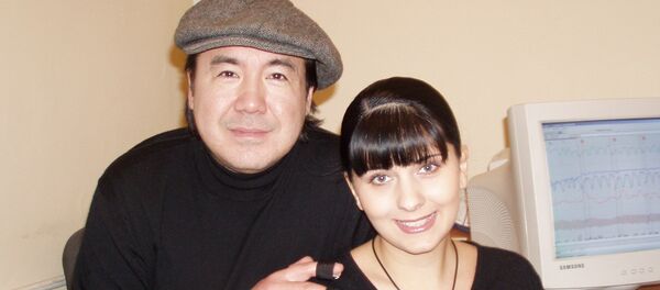 Карина Абдуллина и Булат Сыздыков, архивное фото - Sputnik Казахстан