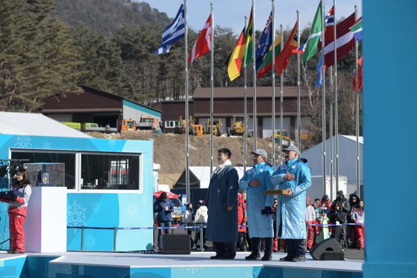 Спортсмены из Казахстана в олимпийской деревне - Sputnik Казахстан
