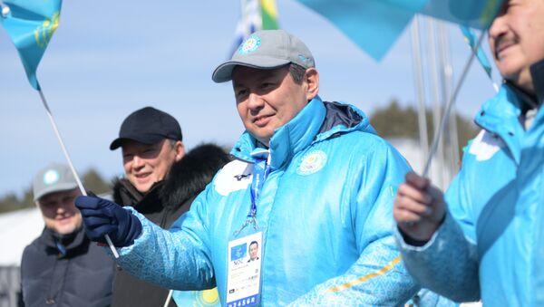 Спортсмены из Казахстана в олимпийской деревне - Sputnik Казахстан