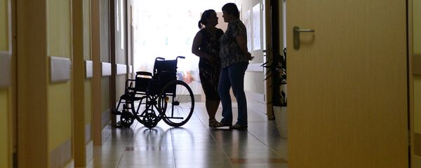 Коридор больницы, архивное фото - Sputnik Казахстан