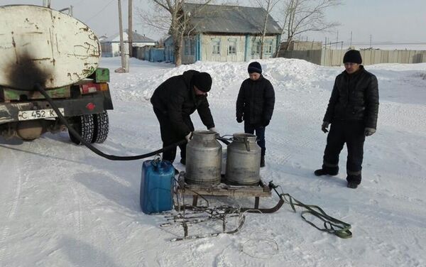 Авария на водопроводе в селе Конысбай - Sputnik Казахстан