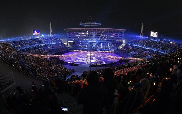 Церемония открытия XXIII зимних Олимпийских игр - Sputnik Казахстан