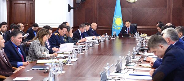 Үкімет отырысы - Sputnik Қазақстан