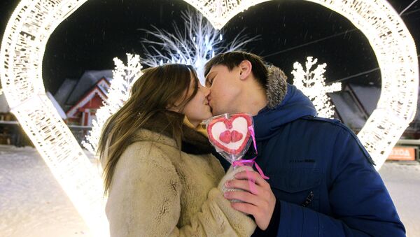 Празднование Дня Святого Валентина - Sputnik Казахстан