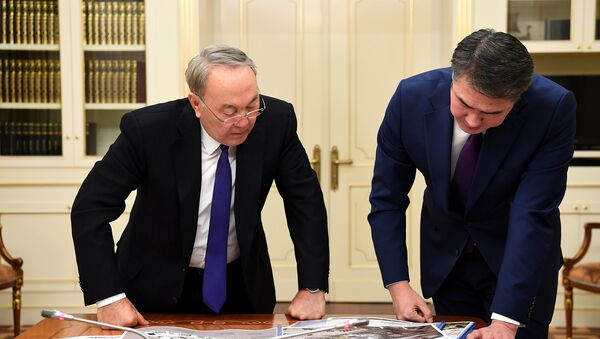 Президент Нурсултан Назарбаев встретился с акимом Астаны Асетом Исекешевым - Sputnik Казахстан