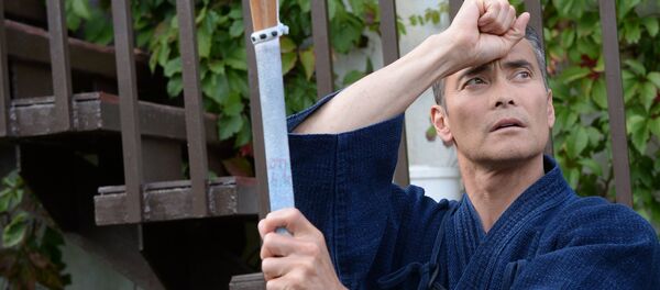 Голливудский актер Марк Дакаскос на съемочной площадке, архивное фото Голливудский актер Марк Дакаскос на съемочной площадке, архивное фото - Sputnik Казахстан