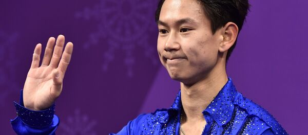 Денис Тен на олимпиаде в Пхенчхане 2018 - Sputnik Казахстан