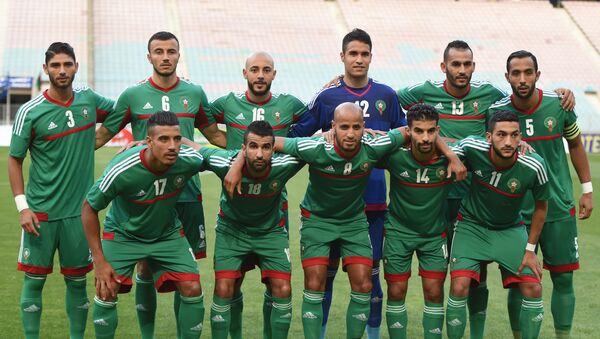 Сборная Марокко по футболу, архивное фото - Sputnik Казахстан