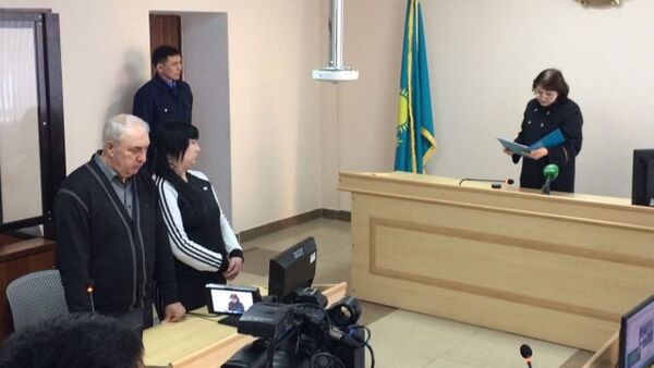 Юлия Вильчук в зале суда - Sputnik Казахстан