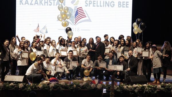 Конкурс Spelling Bee в Астане - Sputnik Казахстан
