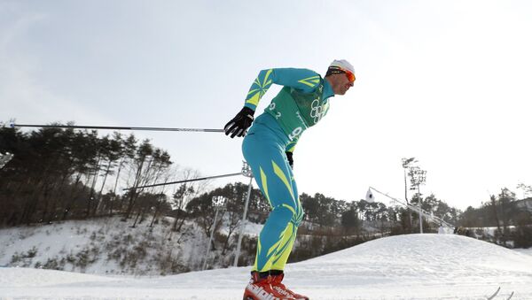 Евгений Величко на Зимних Олимпийских играх в Пхенчхане - Sputnik Казахстан