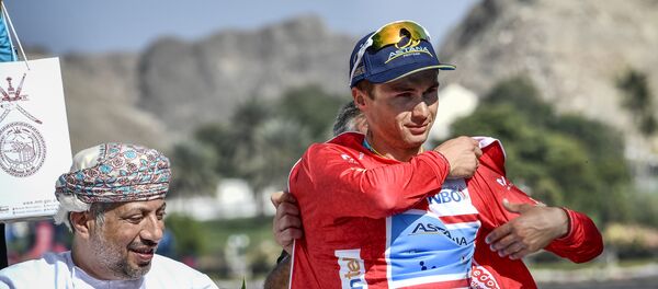 Казахстанский велогонщик Алексей Луценко стал первым казахстанским победителем многодневной велогонки высшей категории сложности Тур Омана Казахстанский велогонщик Алексей Луценко стал первым казахстанским победителем многодневной велогонки высшей категории сложности Тур Омана - Sputnik Казахстан
