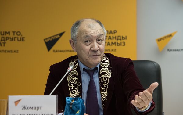 Исполнительный директор Республиканской федерации Асык ату Жомарт Сабыржанов - Sputnik Казахстан