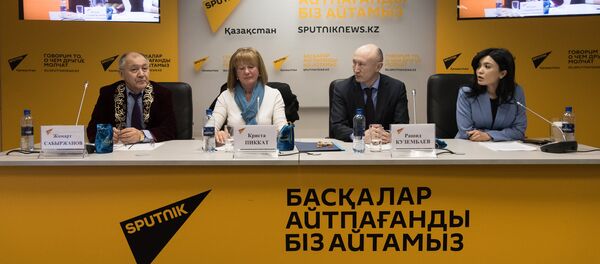 Пресс-конференция о запуске акции по сбору асыков среди казахстанцев Пресс-конференция о запуске акции по сбору асыков среди казахстанцев - Sputnik Казахстан