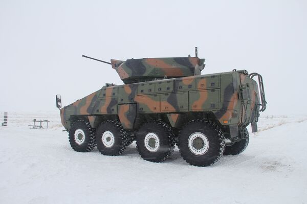 Бронетранспортер (БТР) «Барыс» - Sputnik Казахстан