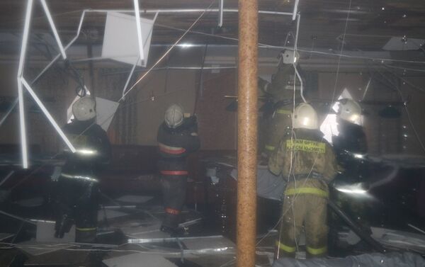 Пожар в развлекательном комплексе в Петропавловске - Sputnik Казахстан