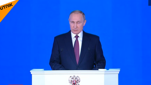 Послание президента РФ Владимира Путина Федеральному Собранию - Sputnik Казахстан