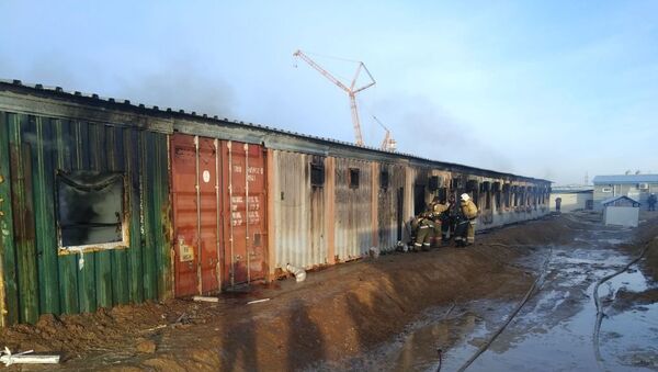 Общежитие загорелось в Карабатане - Sputnik Казахстан
