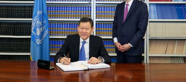 Постоянный представитель Казахстана при ООН Кайрат Умаров - Sputnik Казахстан