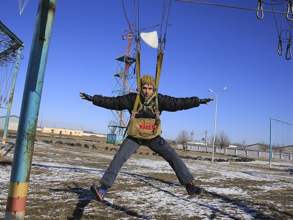 Пресс-тур в десантно-штурмовую бригаду - Sputnik Казахстан