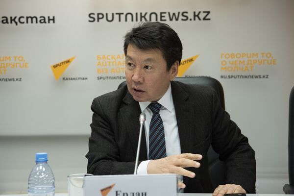 Генеральный директор ТРК президента Ерлан Бекхожин - Sputnik Казахстан
