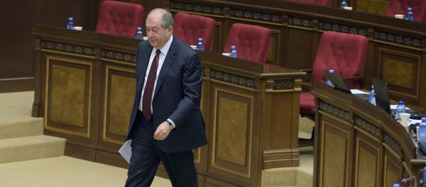 Армен Саркисян избран четвертым президентом Армении - Sputnik Казахстан