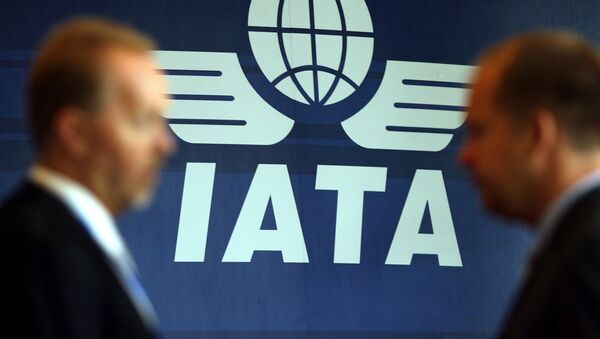 Логотип Международной ассоциации воздушного транспорта IATA - Sputnik Казахстан