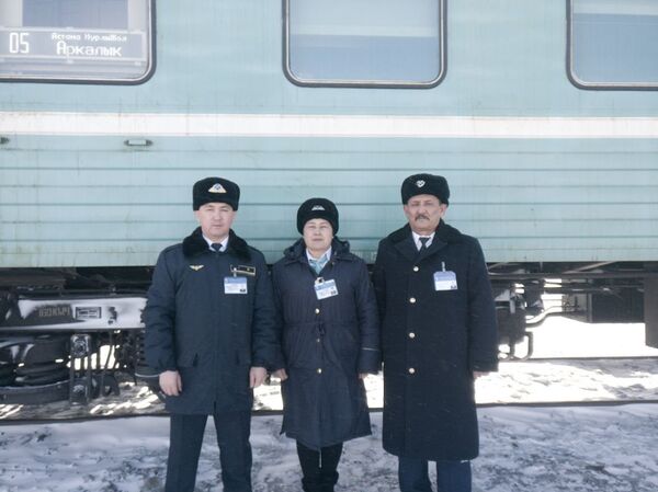 Проводники поезда Астана-Аркалык приняли роды - Sputnik Казахстан