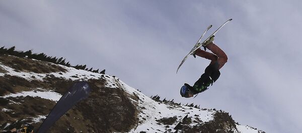 Соревнования на Шымбулаке - Sputnik Казахстан