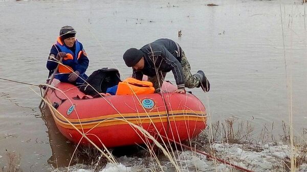 Аварийно-спасательные работы в Курчумском районе ВКО - Sputnik Казахстан