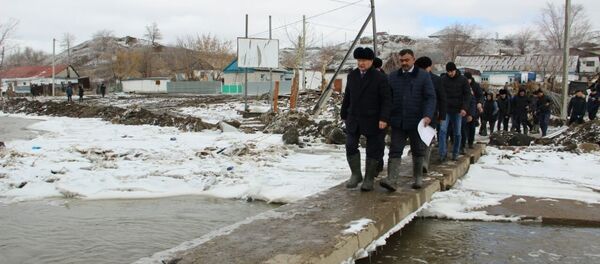 Аким Восточно-Казахстанской области Даниал Ахметов в Аягозе - Sputnik Казахстан