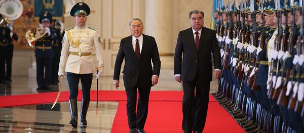 Эмомали Рахмонның Қазақстанға ресми сапары - Sputnik Қазақстан