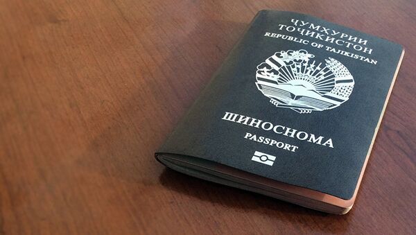 Заграничный биометрический паспорт гражданина РТ, архивно фото - Sputnik Казахстан