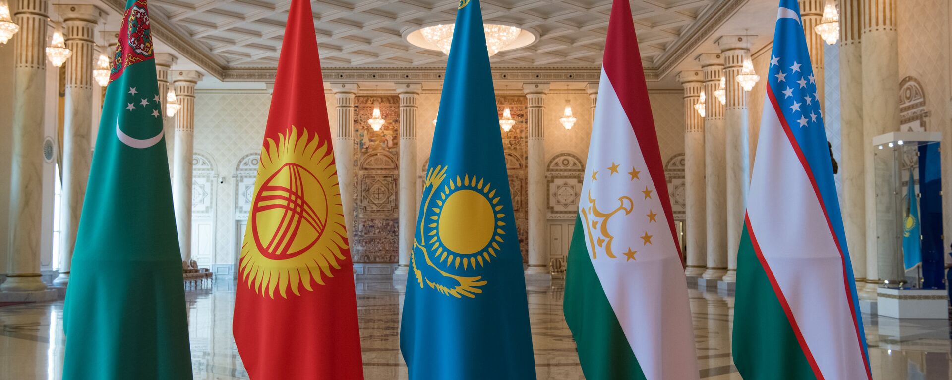 Флаги государств Центральной Азии - Sputnik Қазақстан, 1920, 15.02.2022