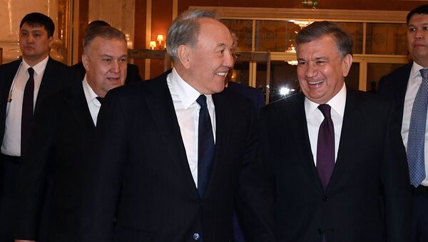 Нурсултан Назарбаев и Шавкат Мирзиёев - Sputnik Казахстан