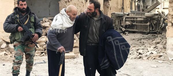 Ситуация в Восточной Гуте - Sputnik Казахстан