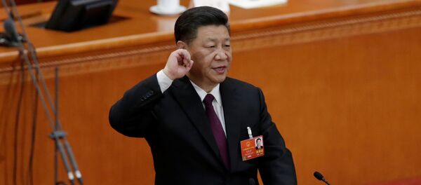 Председатель КНР Си Цзиньпин Председатель КНР Си Цзиньпин - Sputnik Казахстан